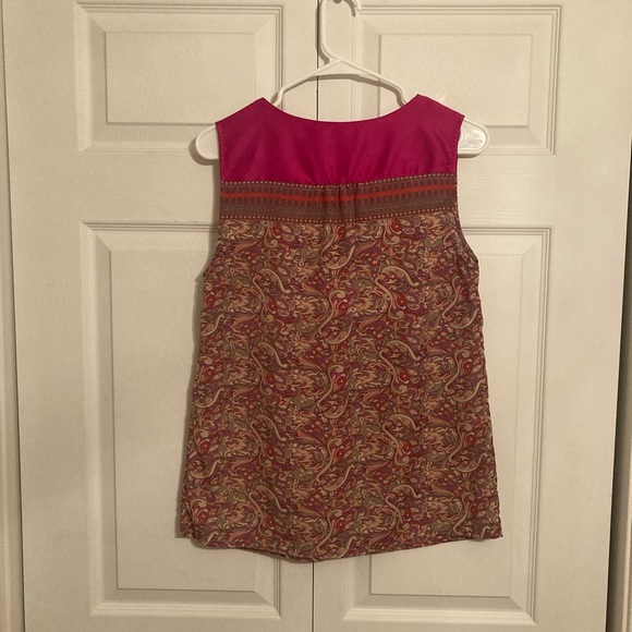 The Limited Pink Multicolor Sleeveless Blouse - Picture 2 of 4